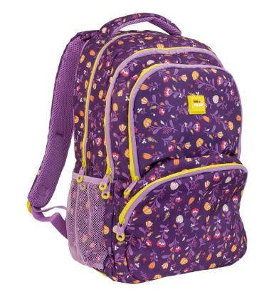 Рюкзак "TM Milan" "Flowers" 4отд, кишеню для ноутбука, 25л 46,5х30х17см, фото 1