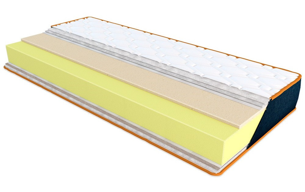 Матрац безпружинний Капрі від Денім з піною пам'яті Memory Foam