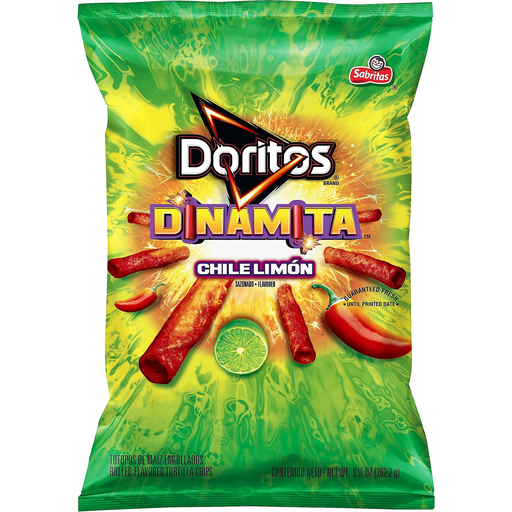Чіпси Doritos Dinamita Chile Limon 304.7g, фото 1