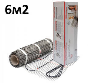 Нагрівальний мат під плитку Hemstedt Di Si H 6м2 двожильний 900W, фото 2