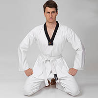Добок кимоно для тхэквондо Matsa Heroe 0018 белое 240г/м2 размер L рост 170 см