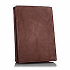 Чоловічий шкіряний гаманець Betlewski з RFID 10 х 12,9 х 2,5 (BPM-GTAN-575) - коричневий, фото 6