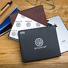 Чоловічий шкіряний гаманець Betlewski з RFID 10 х 12,9 х 2,5 (BPM-GTAN-575) - коричневий, фото 7