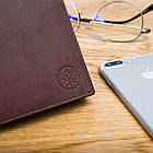 Чоловічий шкіряний гаманець Betlewski з RFID 10 х 12,9 х 2,5 (BPM-GTAN-575) - коричневий, фото 10