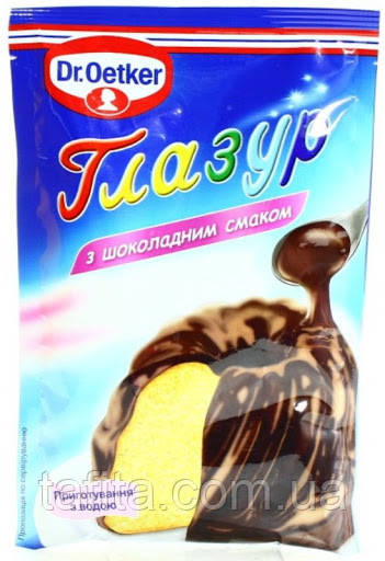 Глазур з шоколадним смаком Dr.Oetker 100 г (до 10.24)