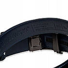 Ремінь чоловічий шкіряний Betlewski® 3,5 х 0,4 ( C35-BA) - синій, фото 5