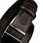 Ремінь чоловічий шкіряний Betlewski® 3,5 х 0,4 (C35-BA) - коричневий, фото 4