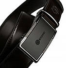 Ремінь чоловічий шкіряний Betlewski® 3,5 х 0,4 (C35-BA) - коричневий, фото 6