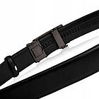 Ремінь чоловічий шкіряний Betlewski® 3,5 х 0,4 (C35-KO) - чорний, фото 2