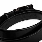 Ремінь чоловічий шкіряний Betlewski® 3,5 х 0,4 (C35-KO) - чорний, фото 5