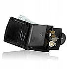 Жіночий шкіряний гаманець Betlewski з RFID 10,5 х 12,7 2,2 (BPD-DZ-319) - чорний, фото 6