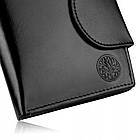 Жіночий шкіряний гаманець Betlewski з RFID 10,5 х 12,7 2,2 (BPD-DZ-319) - чорний, фото 7