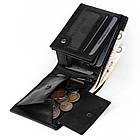 Чоловічий шкіряний гаманець Betlewski з RFID 12 х 9 х 2,5 (BPM-NVTC-61) - чорний, фото 2