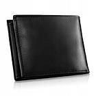 Чоловічий шкіряний гаманець Betlewski з RFID 12 х 9 х 2,5 (BPM-NVTC-61) - чорний, фото 3