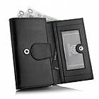 Жіночий шкіряний гаманець Betlewski з RFID 15,5 х 9 х 3 (BPD-DZ-18)- чорний, фото 7