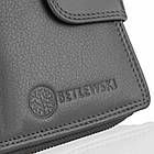 Жіночий шкіряний гаманець Betlewski з RFID 9 х 13,5 х 3 (BPD-SS-19) - сірий, фото 9