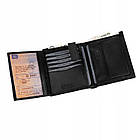 Чоловічий шкіряний гаманець Betlewski з RFID 12,5 х 10,5 х 2,5 (BPM-NVTC-307) - чорний, фото 4