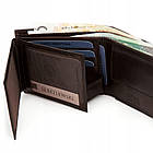 Чоловічий шкіряний гаманець Betlewski з RFID 11 х 8,8 х 2,5 (BPM-NVTC-63) - коричневий, фото 7