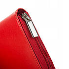 Жіночий шкіряний гаманець Betlewski з RFID 14,5 х 10 х 2 (BPD-DZ-361) - червоний, фото 3