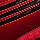 Жіночий шкіряний гаманець Betlewski з RFID 14,5 х 10 х 2 (BPD-DZ-361) - червоний, фото 6