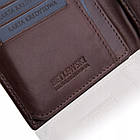 Чоловічий шкіряний гаманець Betlewski з RFID 12,5 х 10,2 х 2,5 (BPM-NVTC-300) - коричневий, фото 5