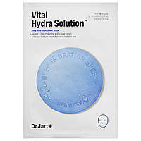 Увлажняющая маска с гиалуроновой кислотой Dr.Jart+ Dermask Vital Hydra Solution Face Sheet Mask