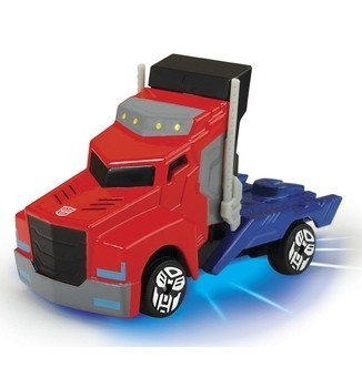 Металева модель машинка Оптімус Прайм зі світловим ефектом 7 см Dickie Toys 203111001