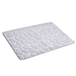 Килимок для ванни AWD Interior 02161141 сірий водостійкий протиковзкий