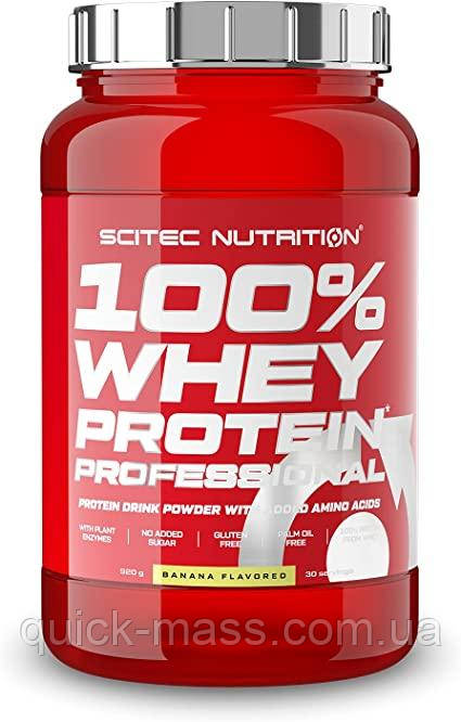 Протеїн Scitec Nutrition 100% Whey Protein Professional 920g
