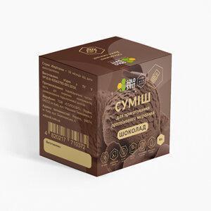 Суміш для протеїнового морозива без цукру "SoloSvit" 90 г