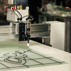 Комплектуючі обладнання для обробки скла