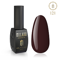 Гель лак для нігтів Мілано (Milano Cosmetic) 8 мл № 121