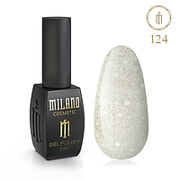 Гель лак для ногтей Милано (Milano Cosmetic) 8 мл № 124