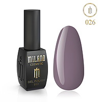 Гель лак для ногтей Милано (Milano Cosmetic) 8 мл № 026