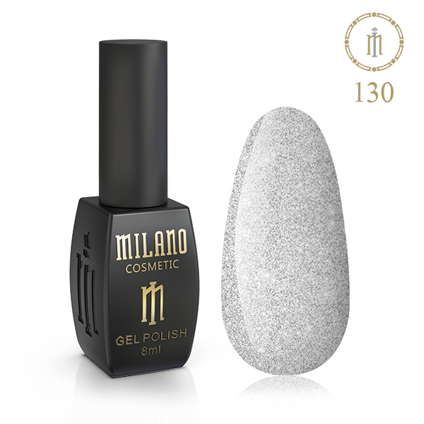 Гель лак для нігтів Мілано (Milano Cosmetic) 8 мл № 130