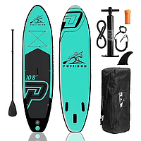 SUP board, SUP доска Poseidon SP-325-15S (сап борд, доска Supserf Supboard)