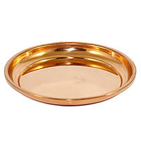 Медная тарелка - тарелка из меди диаметр 18 см