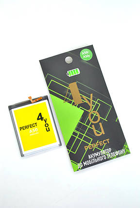 Акумулятор для телефону Samsung A50 / A50s (EB-BA505ABU) 4you PERFECT, фото 1