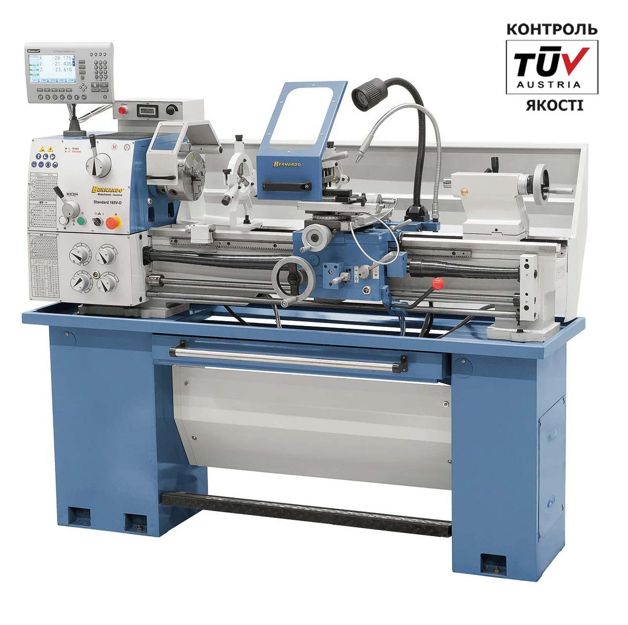 Standard 165 V-D З УЦІ ТОКАРНИЙ ВЕРСТАТ ПО МЕТАЛУ з плавним регулюванням швидкості
