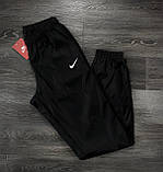 Спортивний костюм чорний чоловічий Nike, Вітровка Найк (Nike) + Штани + Барсетка в подарунок, фото 8
