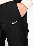 Спортивний костюм чорний чоловічий Nike, Вітровка Найк (Nike) + Штани + Барсетка в подарунок, фото 10