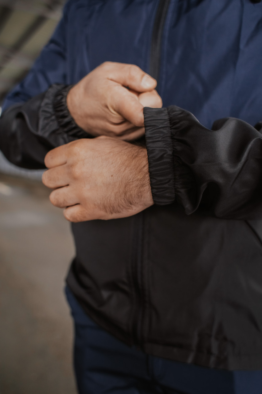Мужская весенняя куртка сине-черная "SoftShell light" - фото 9 - id-p1436637644