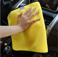 Рушник для миття автомобіля потовщений дрібний ворс AIWA 60х30 см 02206