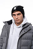 Чоловіча шапка Fila (Філа) чорна, зимова, фото 10