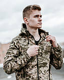 Куртка чоловіча демісезонна Off White military , оф вайт Камуфляж, Штормовка, весняна Куртка осіння, фото 7