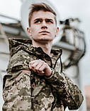Куртка чоловіча демісезонна Off White military , оф вайт Камуфляж, Штормовка, весняна Куртка осіння, фото 8