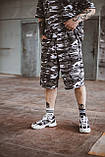 Футболка "Player" камуфляжна + Шорти трикотажні камуфляж . Костюм Oversize літній чоловічий спортивний, фото 9