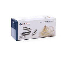 Балони у сифон NO2 (для вершків) 24 шт/уп "Hendi"