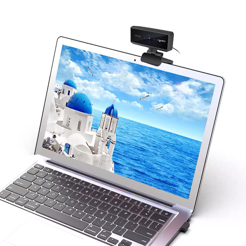 Веб камера HXSJ S-3 со встроенным микрофоном USB 2.0 1080P для ПК общения Skype Gold - фото 4 - id-p1436645114