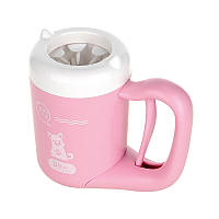 Лапомойка для домашних животных Hoopet W037 Pink S стакан для мытья лап Gold